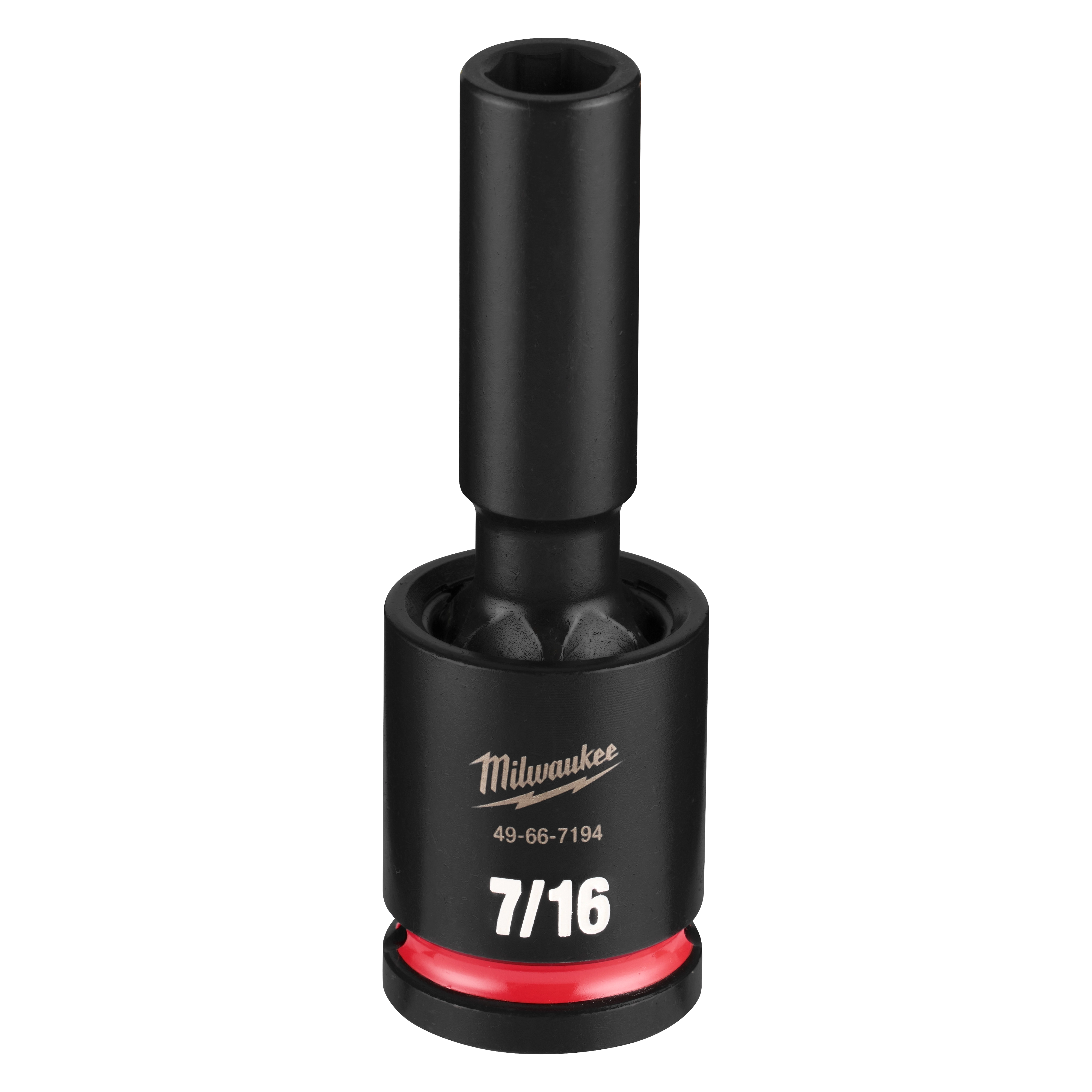 SHOCKWAVE Impact Duty 1/2" Drive 7/16" Deep Swivel Socket.