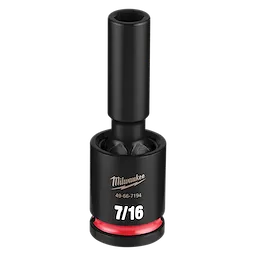 SHOCKWAVE Impact Duty 1/2" Drive 7/16" Deep Swivel Socket.