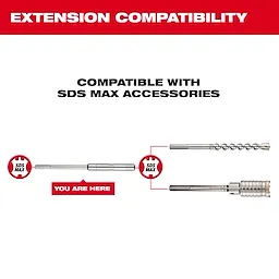 15" MAX-LOK™ SDS MAX Extension