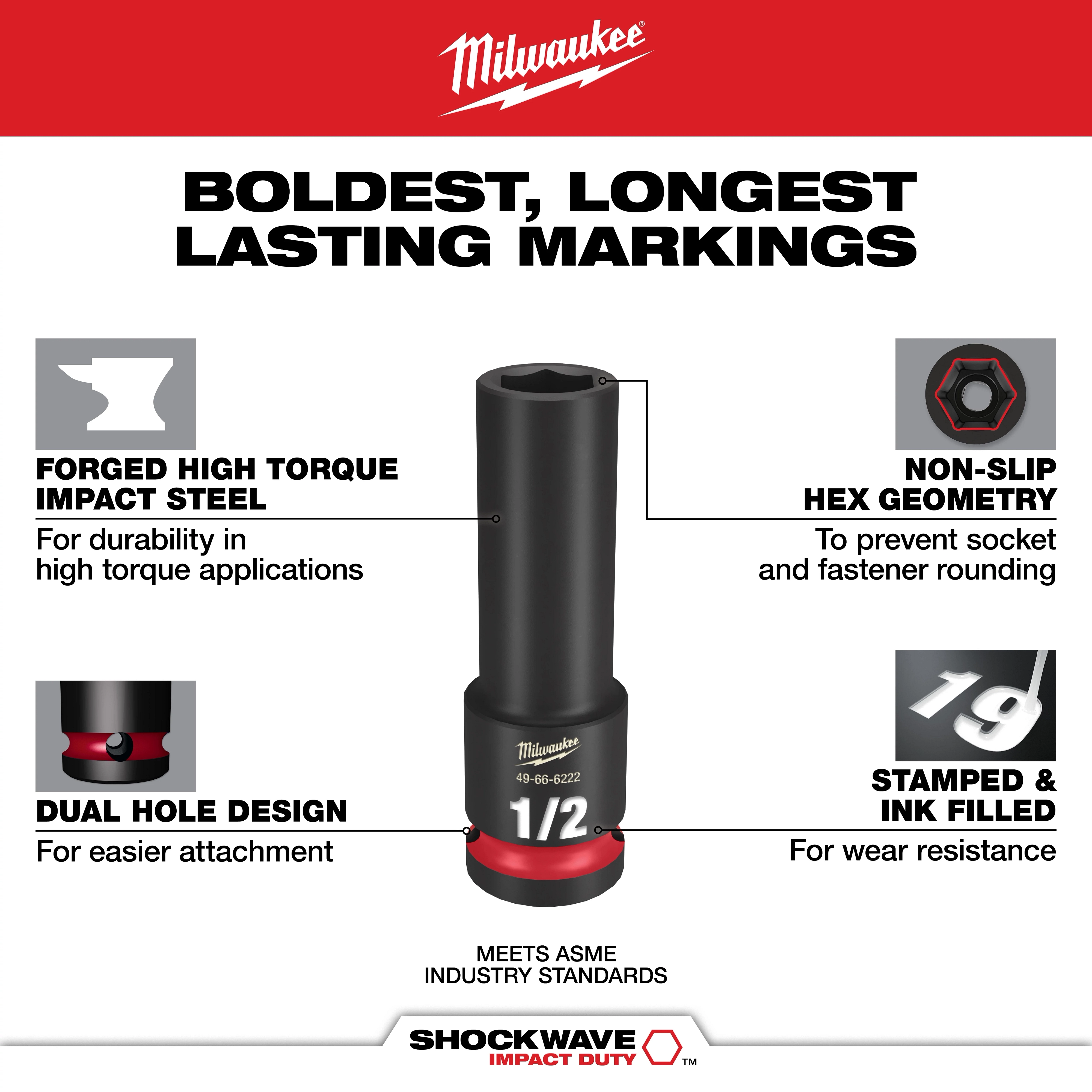 SAE 6pt Impact Sockets