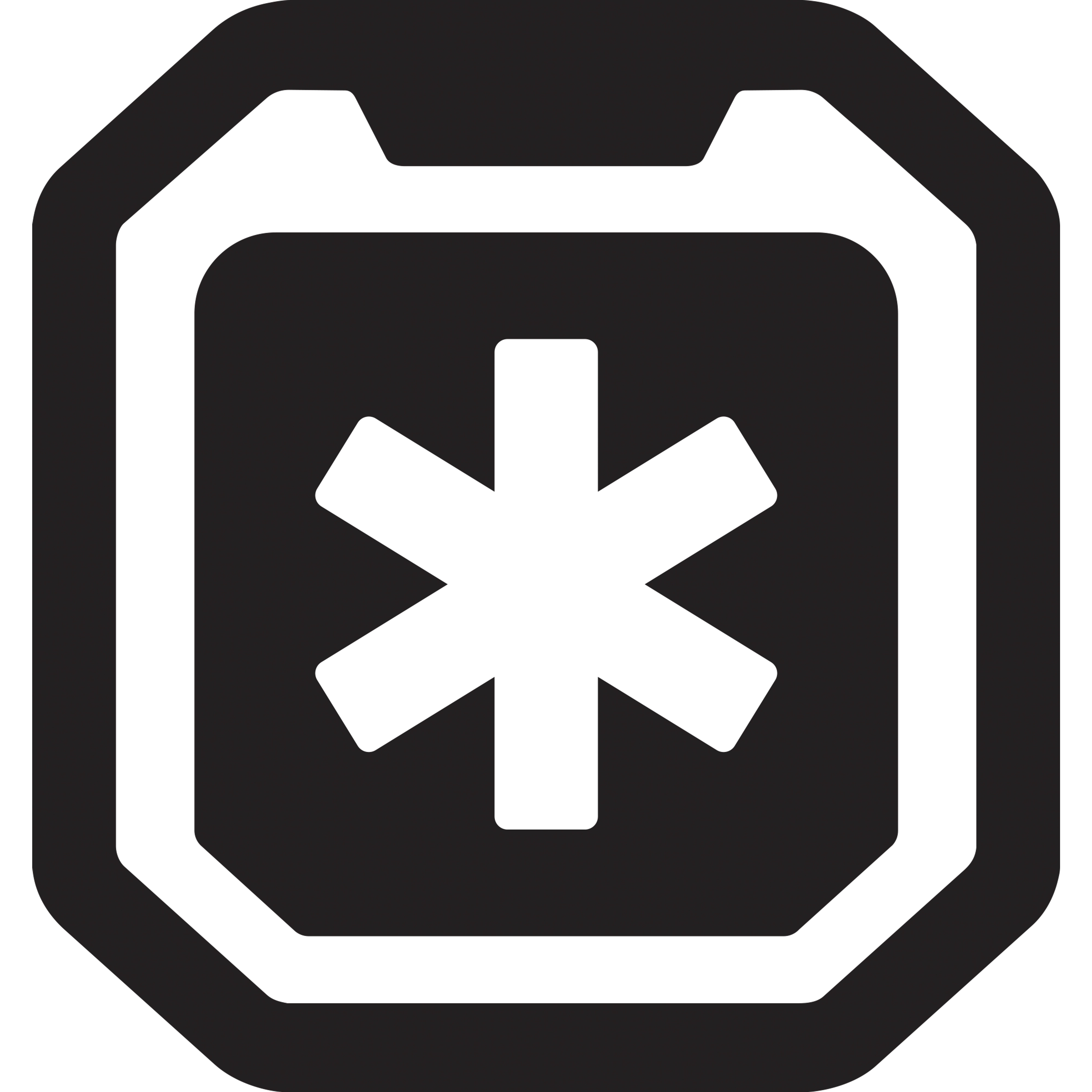 BOLT™ ID w/ ONE-KEY™ icon featuring a white asterisk inside a dark rounded square border.