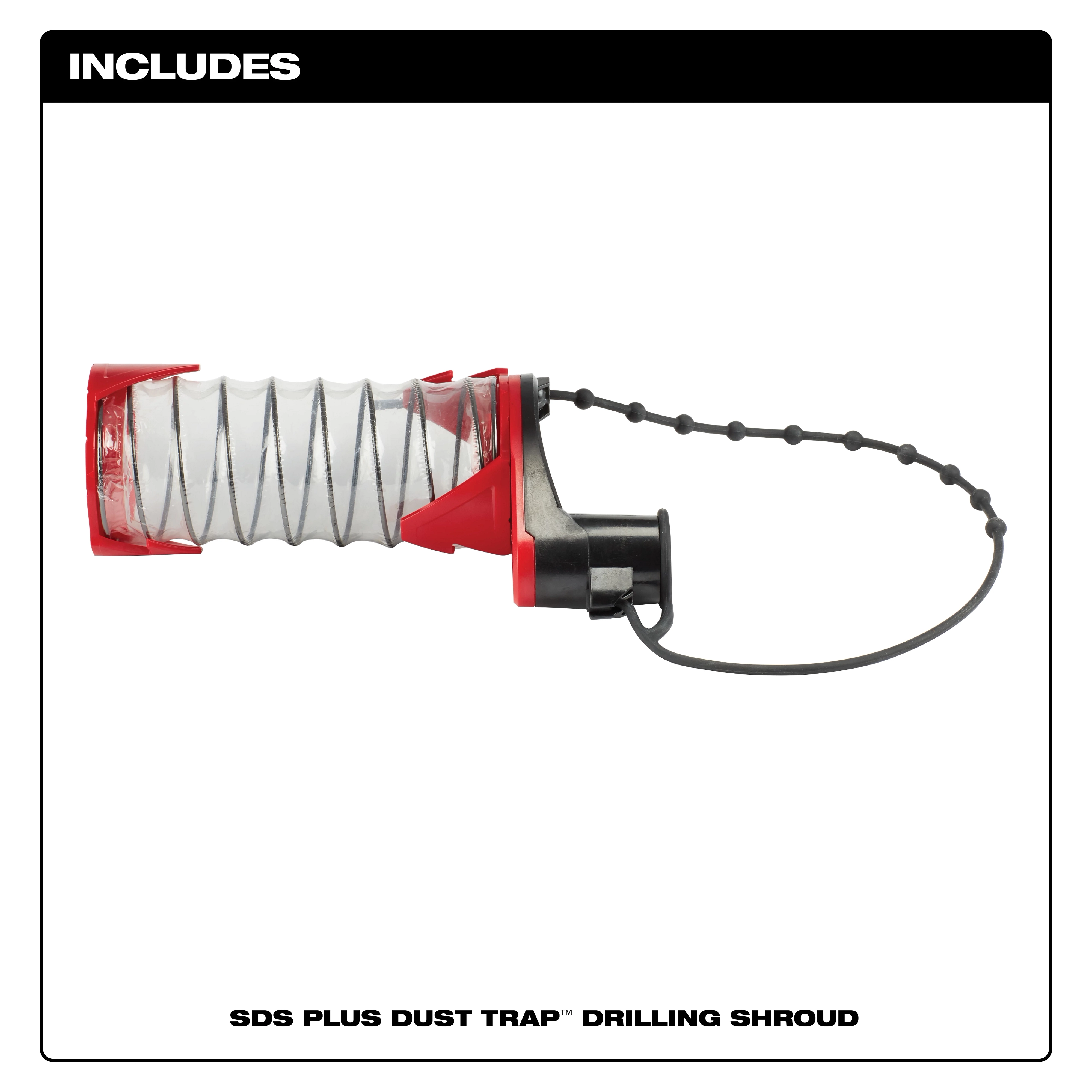 SDS+ DUST TRAP™ Drilling Shroud (Bulk 10)