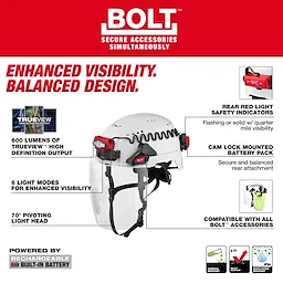 MILWAUKEE® BOLT™ Rechargeable Low-Profile Headlamp