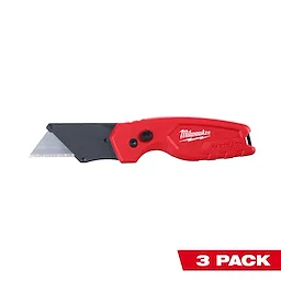 3PK FASTBACK™ Compact Folding Utility Knife
