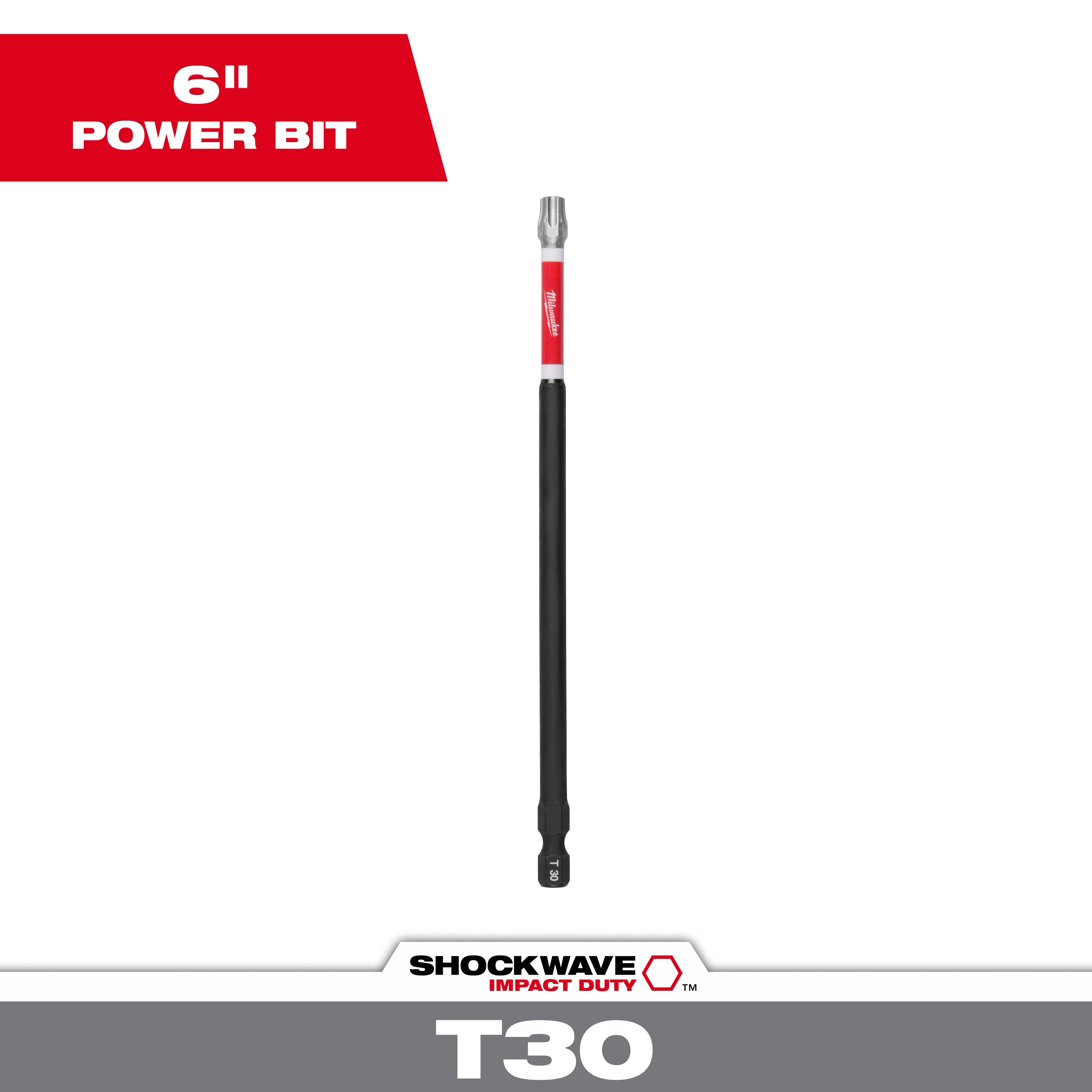 SHOCKWAVE™ 6" Impact TORX® T30 Power Bit