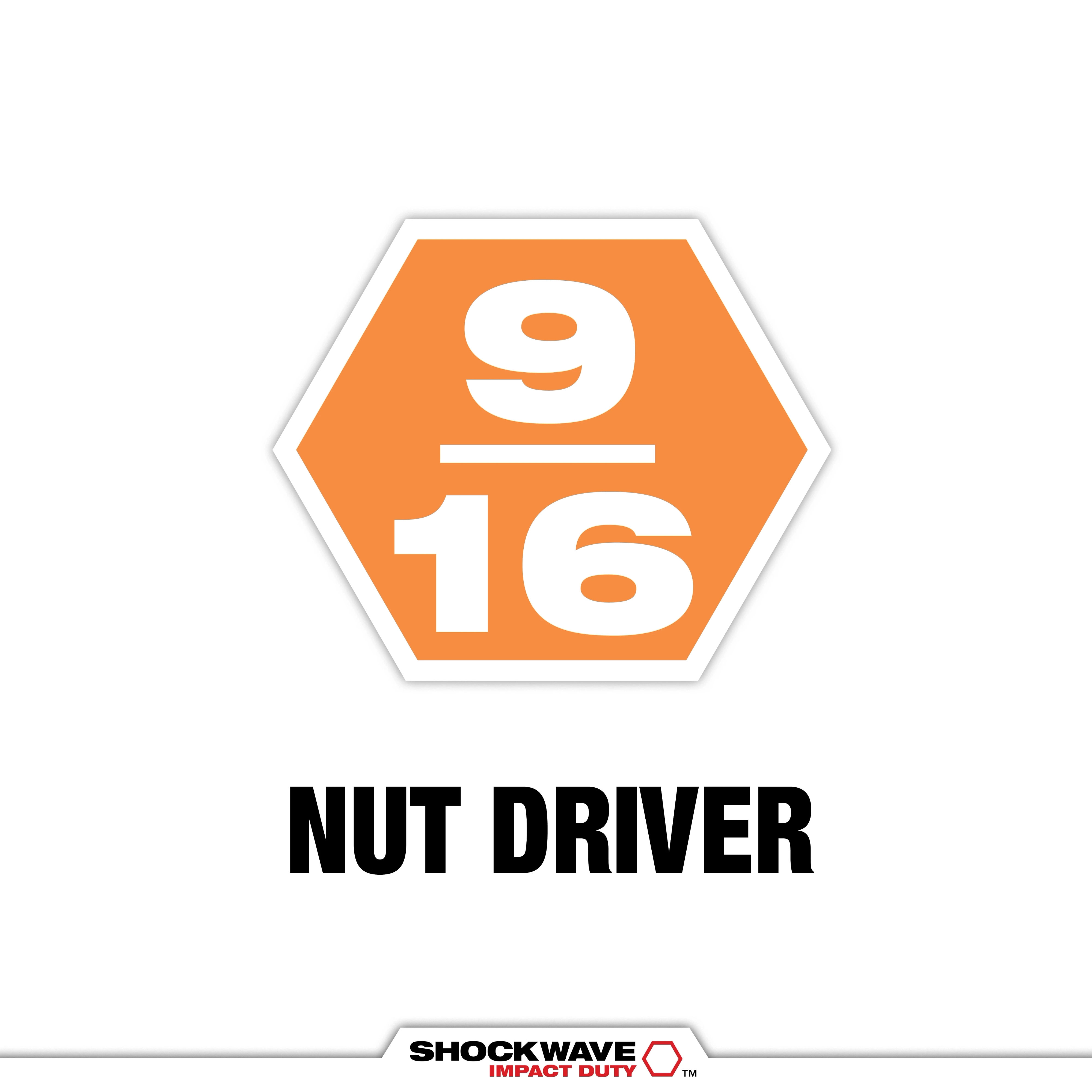 Image of Shockwave Nut Driver 9/16" Diameter icon