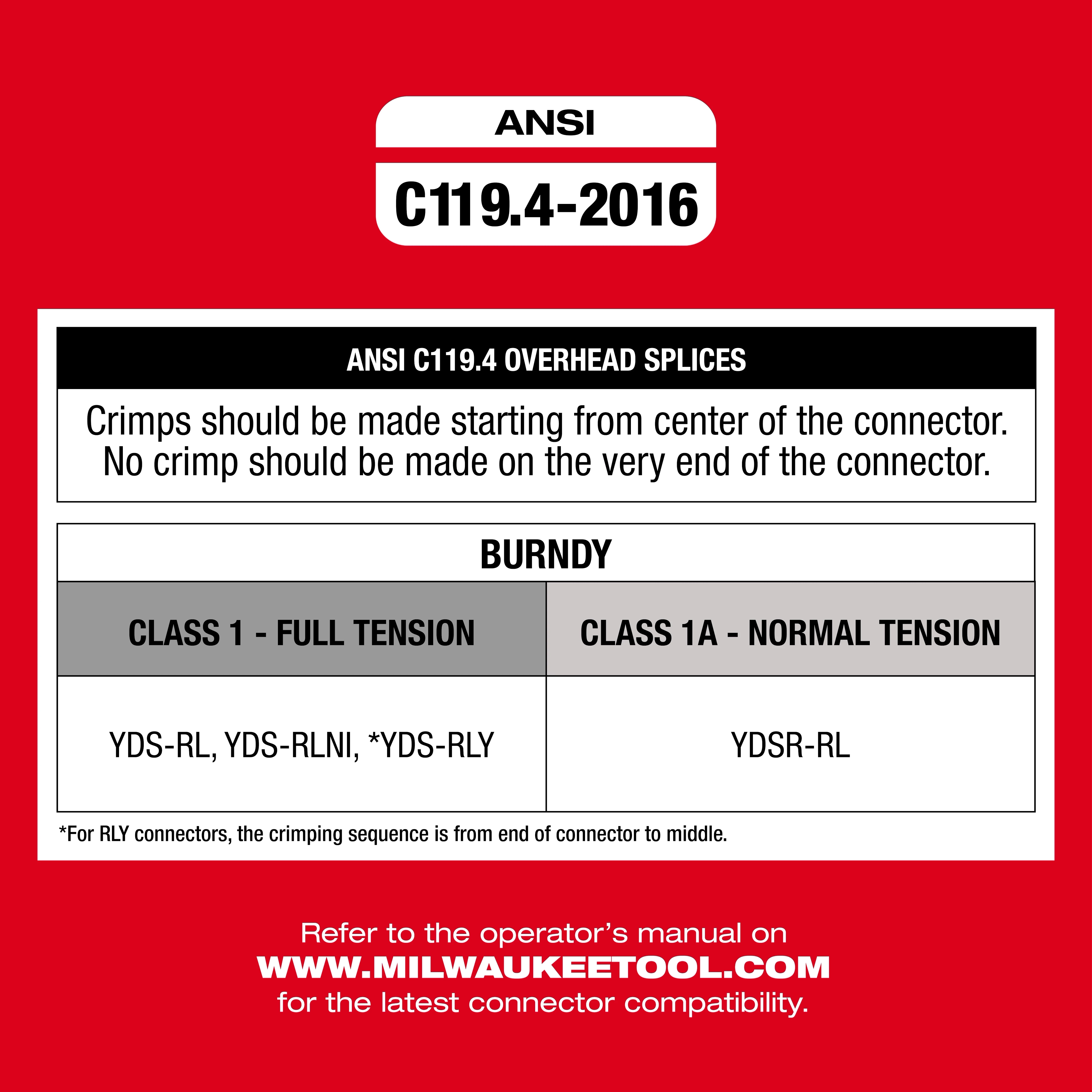 M18™ Force Logic™ 11 Ton Dieless Latched Linear Utility Crimper