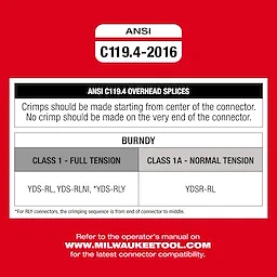 M18™ Force Logic™ 11 Ton Dieless Latched Linear Utility Crimper