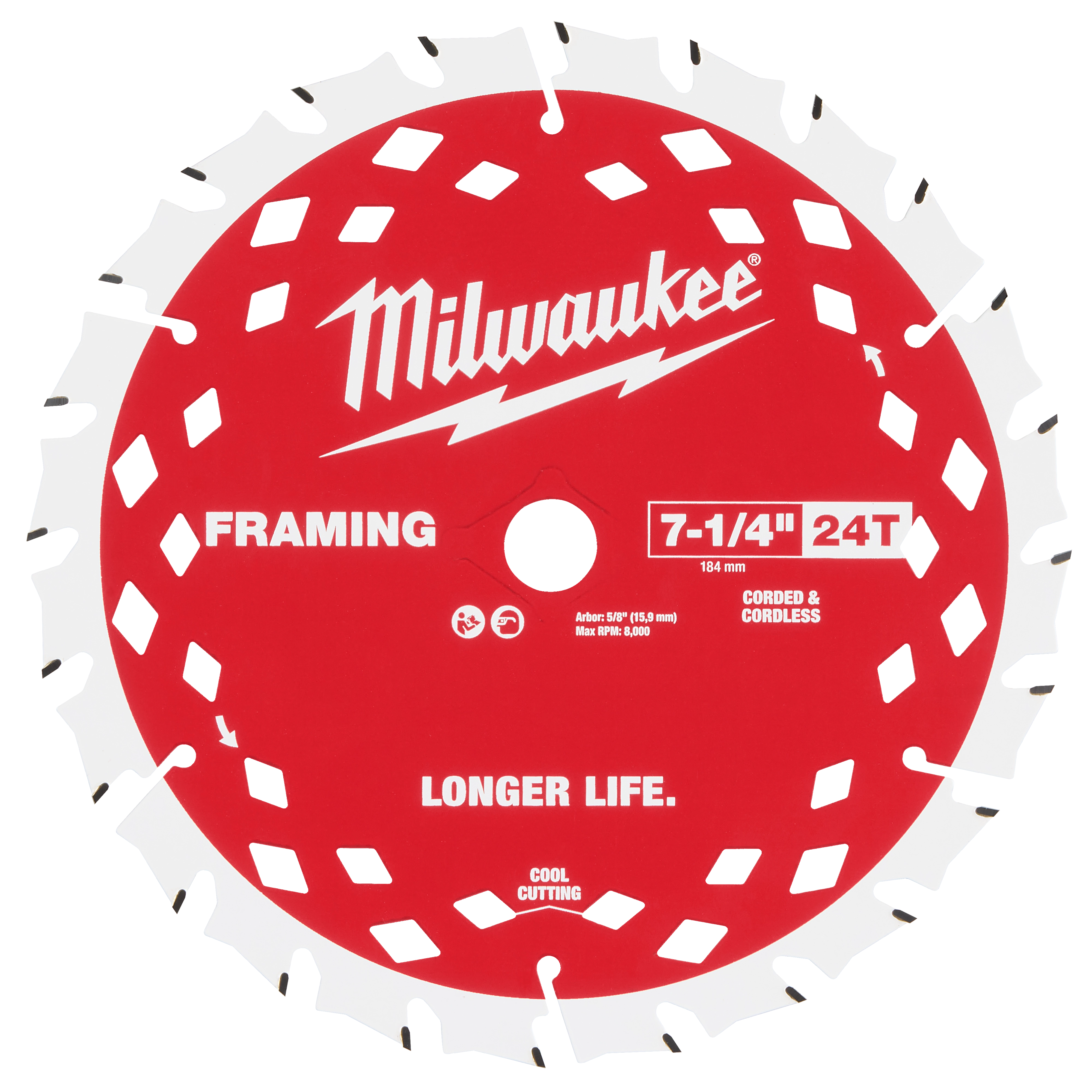7-1/4" 24T Framing Circular Saw Blade