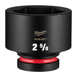 SHOCKWAVE Impact Duty 1" Drive 2-5/8" Standard 6 Point Socket standing upright with visible size marking.