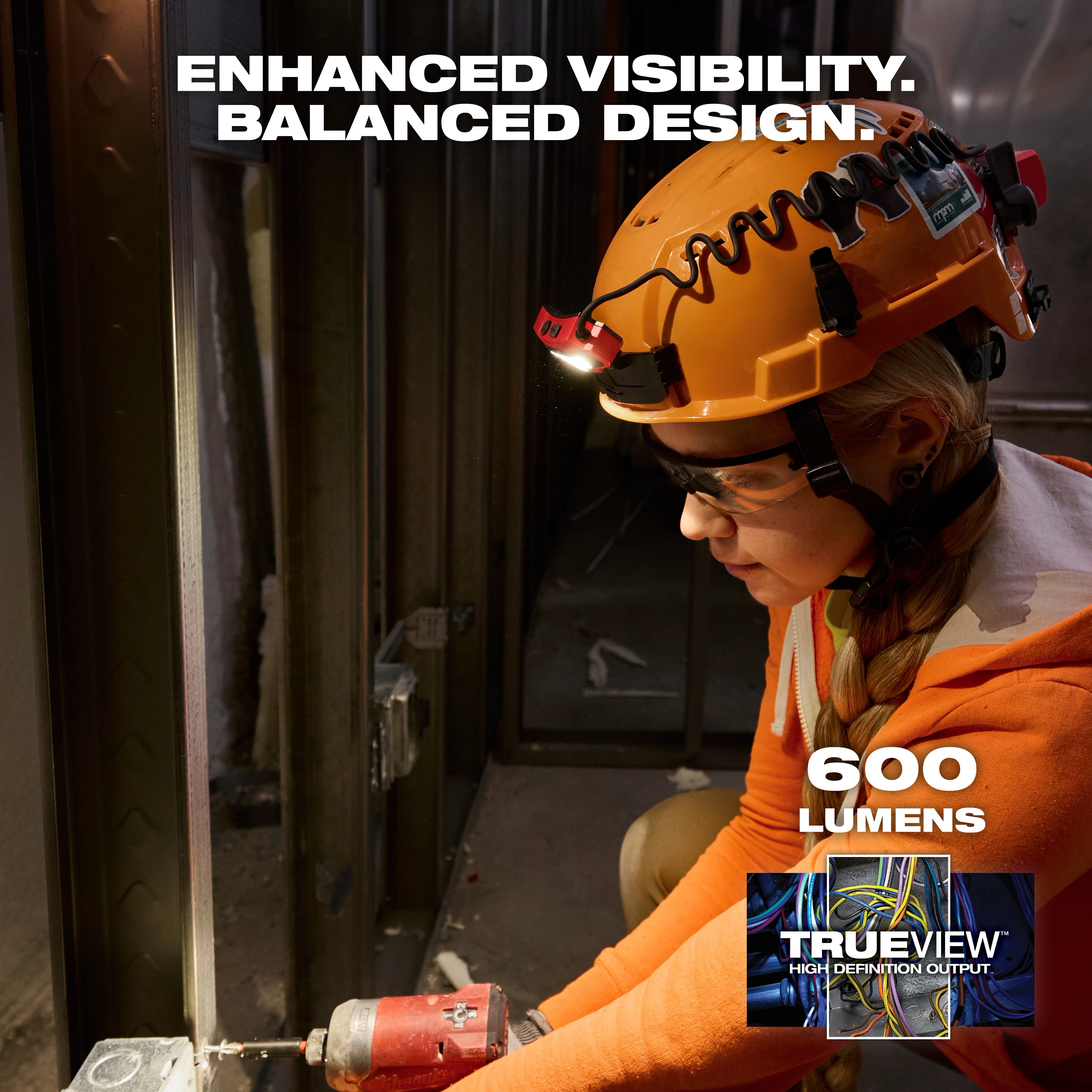 MILWAUKEE® BOLT™ Rechargeable Low-Profile Headlamp