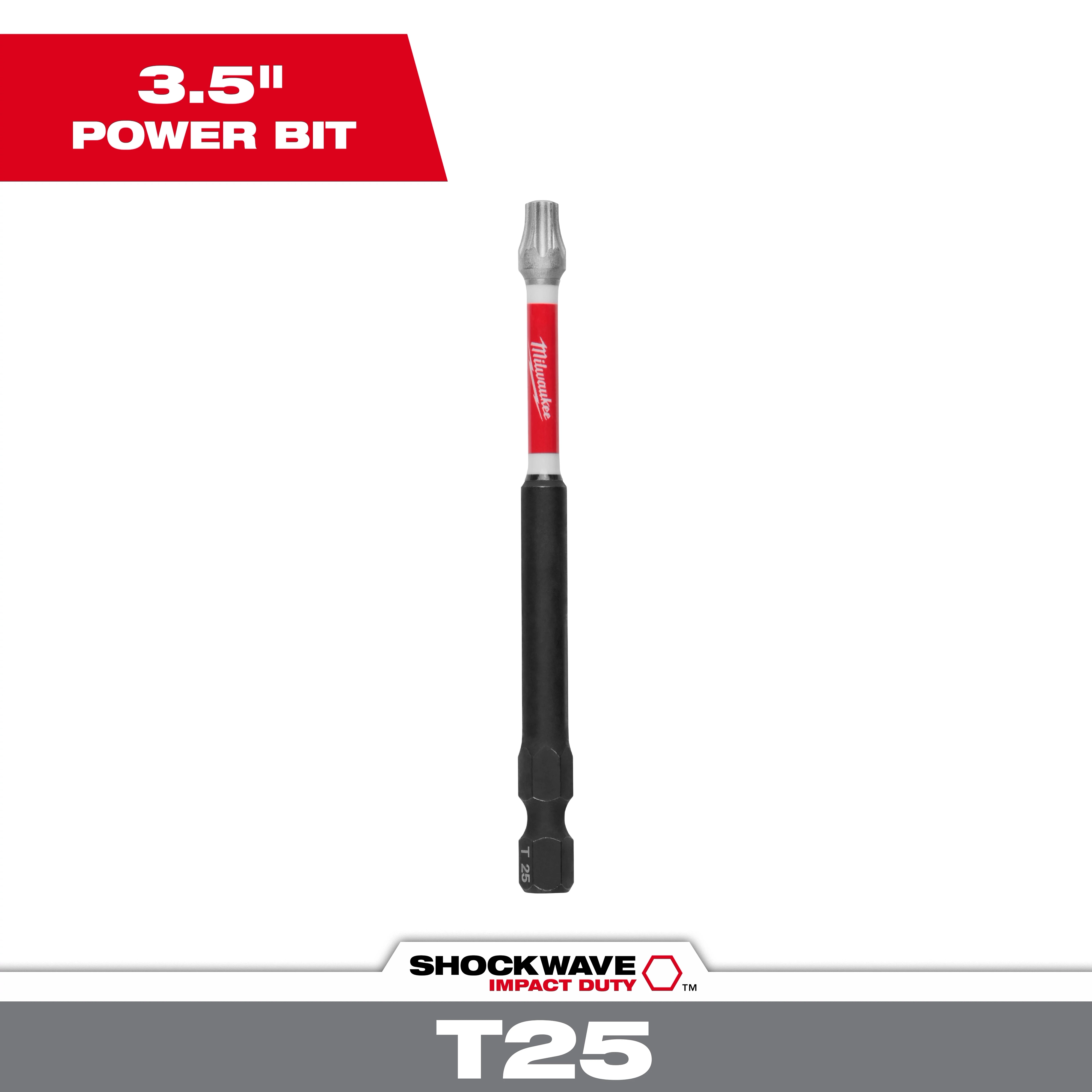 SHOCKWAVE™ 3-1/2" Impact Duty TORX® T25 Power Bit