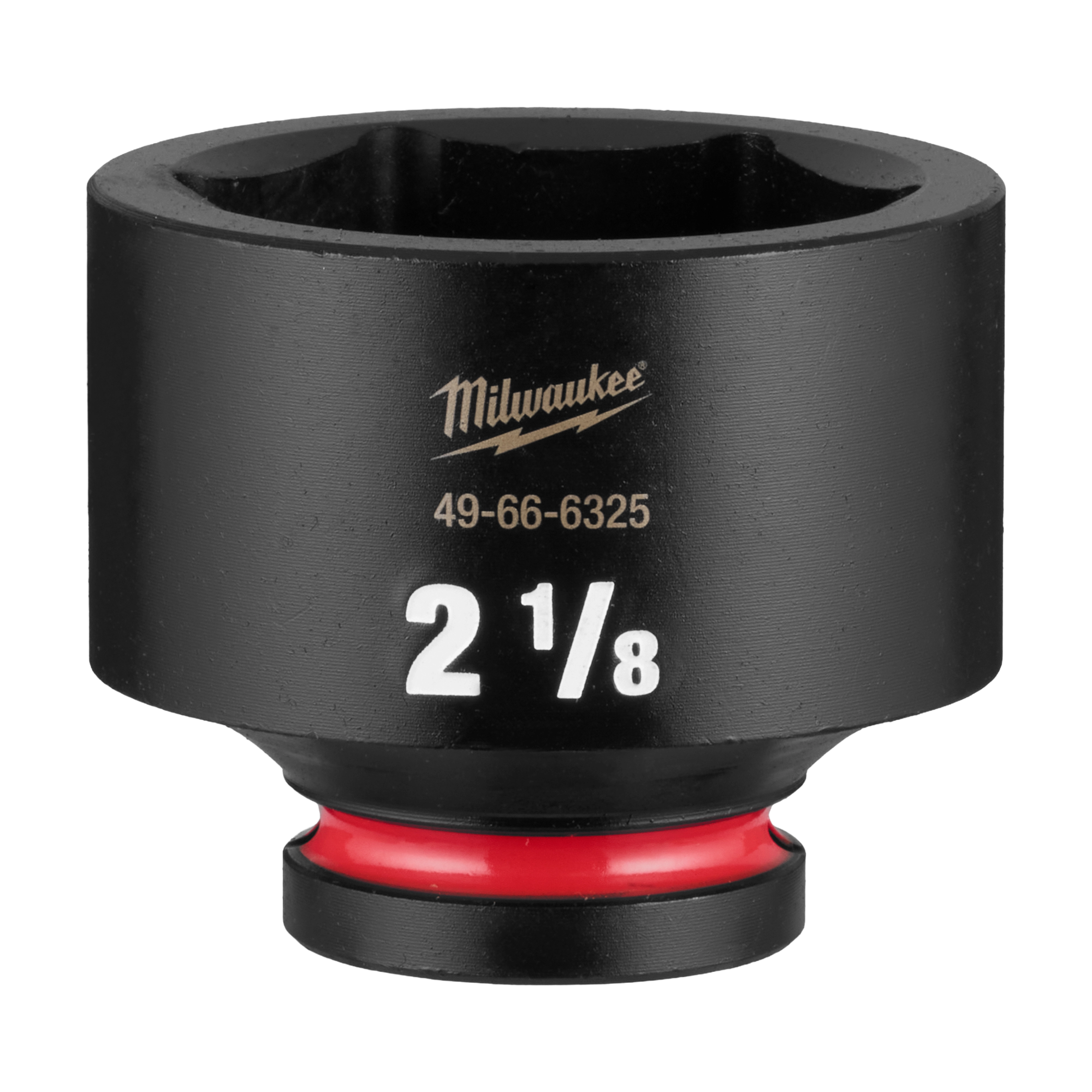 SHOCKWAVE Impact Duty 3/4" Drive 2-1/8" Standard 6 Point Socket standing upright on a plain background.