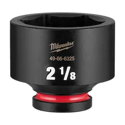 SHOCKWAVE Impact Duty 3/4" Drive 2-1/8" Standard 6 Point Socket standing upright on a plain background.