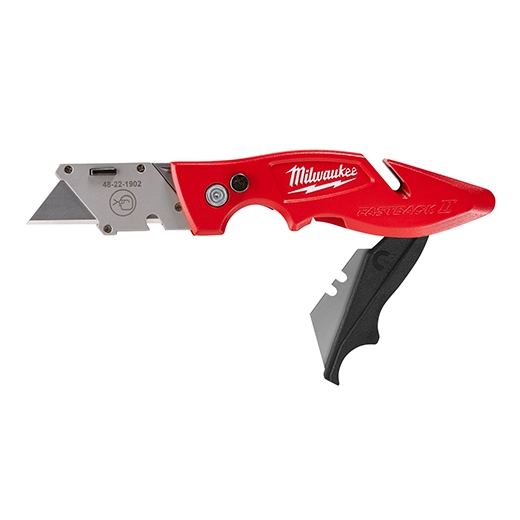 FASTBACK II™ Flip Utility Knife With Storage