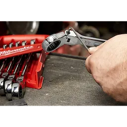 Flex Head Ratcheting Combination Wrench, 3/4in.