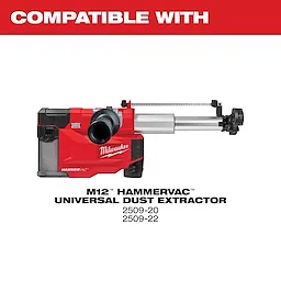 49-90-2343 Compatible With Image Reel Refresh is compatible with the M12 Hammervac Universal Dust Extractor models 2509-20 and 2509-22.