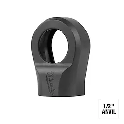 The M12 FUEL™ ½” Ratchet Protective Boot is a black, form-fitting cover designed to protect the tool from damage. It is shown with "1/2'' ANVIL" text in the corner.