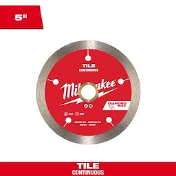 Milwaukee DIAMOND MAX™ Continuous Tile Diamond Blade