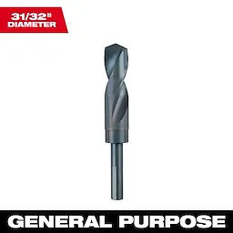 The 48-89-2753 Primary Image shows a 31/32 inch diameter general-purpose drill bit with a high-speed steel twist design.