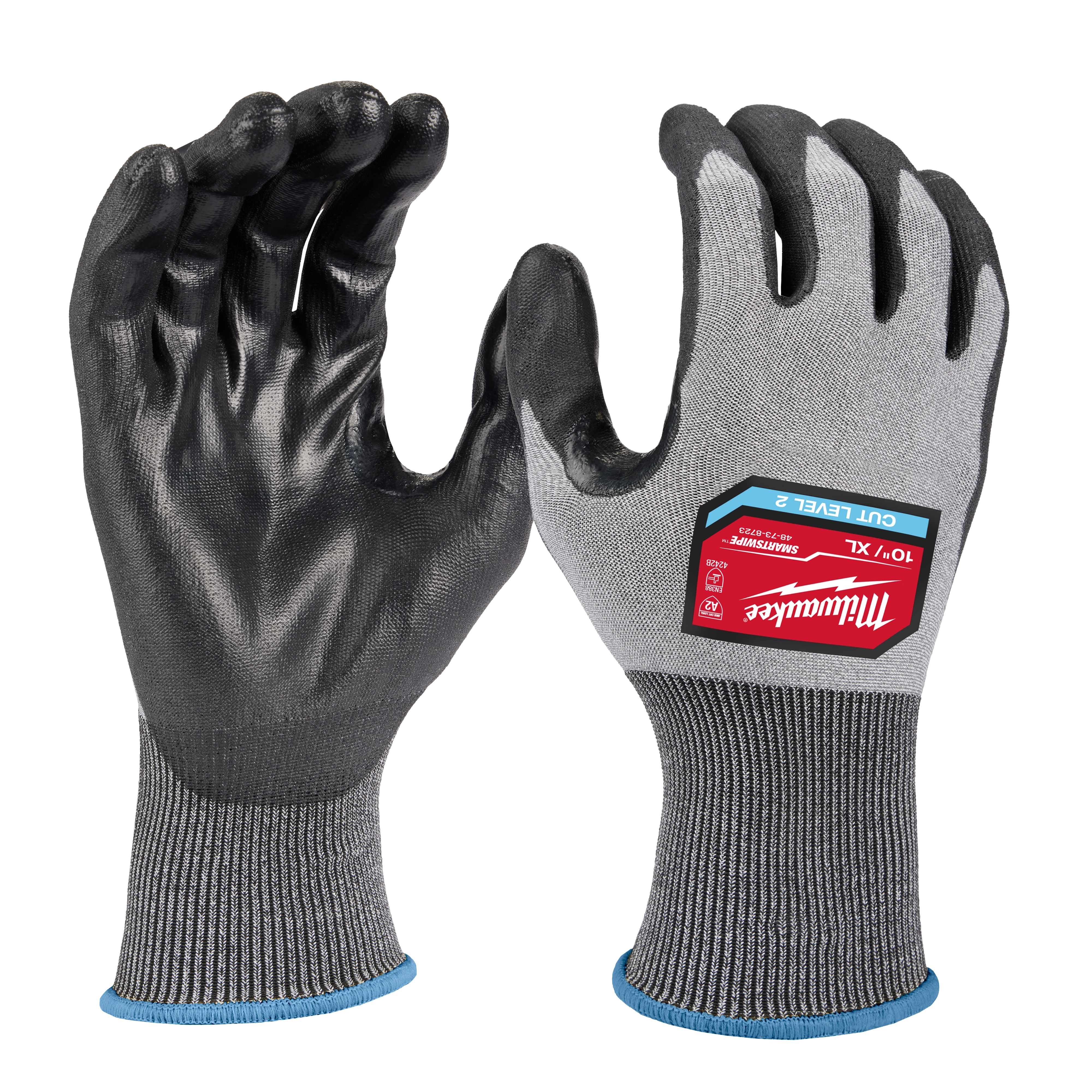 カッティングダイ(中古品) 331 Cut Level 2 High Dexterity Polyurethane Dipped Gloves | Milwaukee Tool