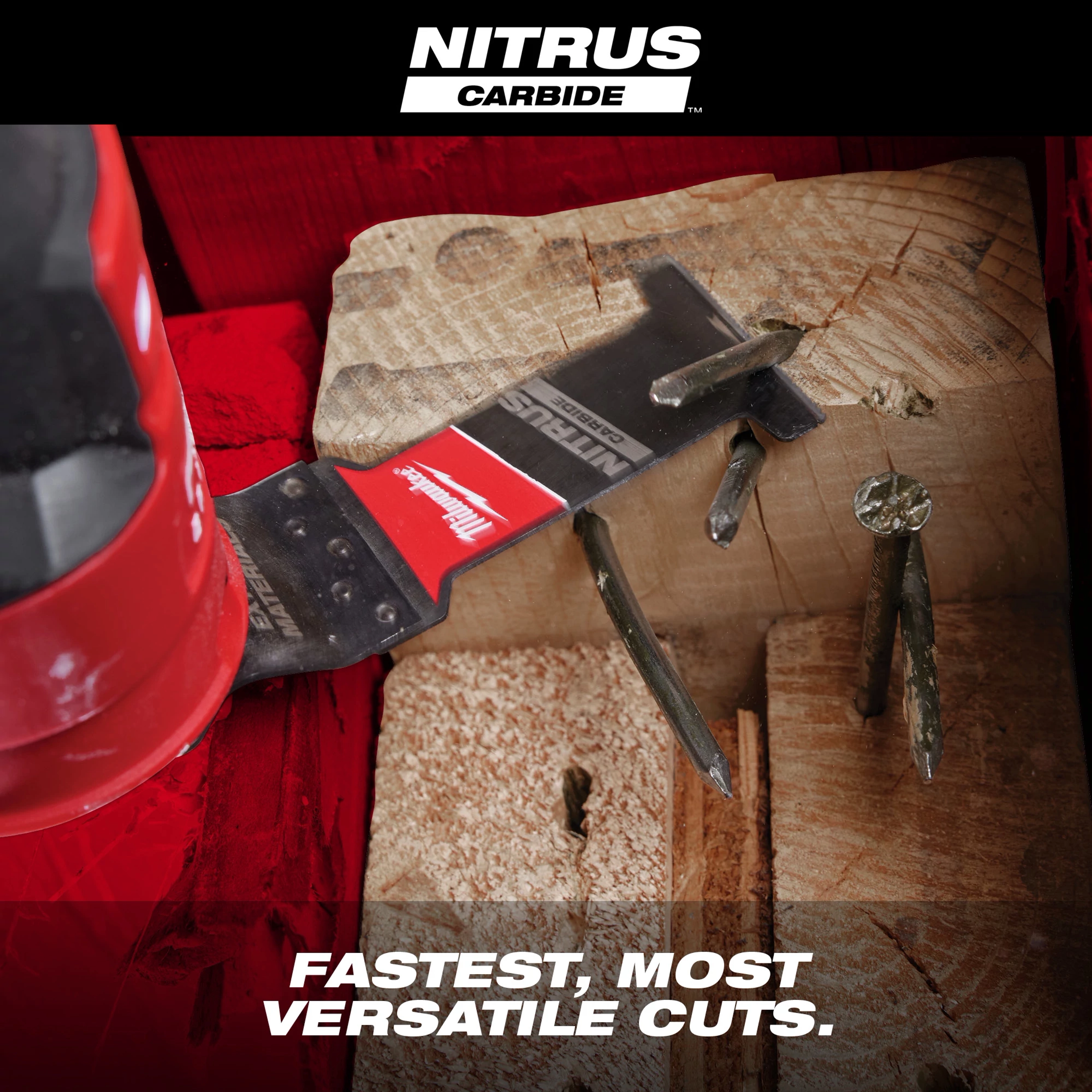 NITRUS CARBIDE™ Extreme Materials Universal Fit OPEN-LOK™ Multi-Tool Blade