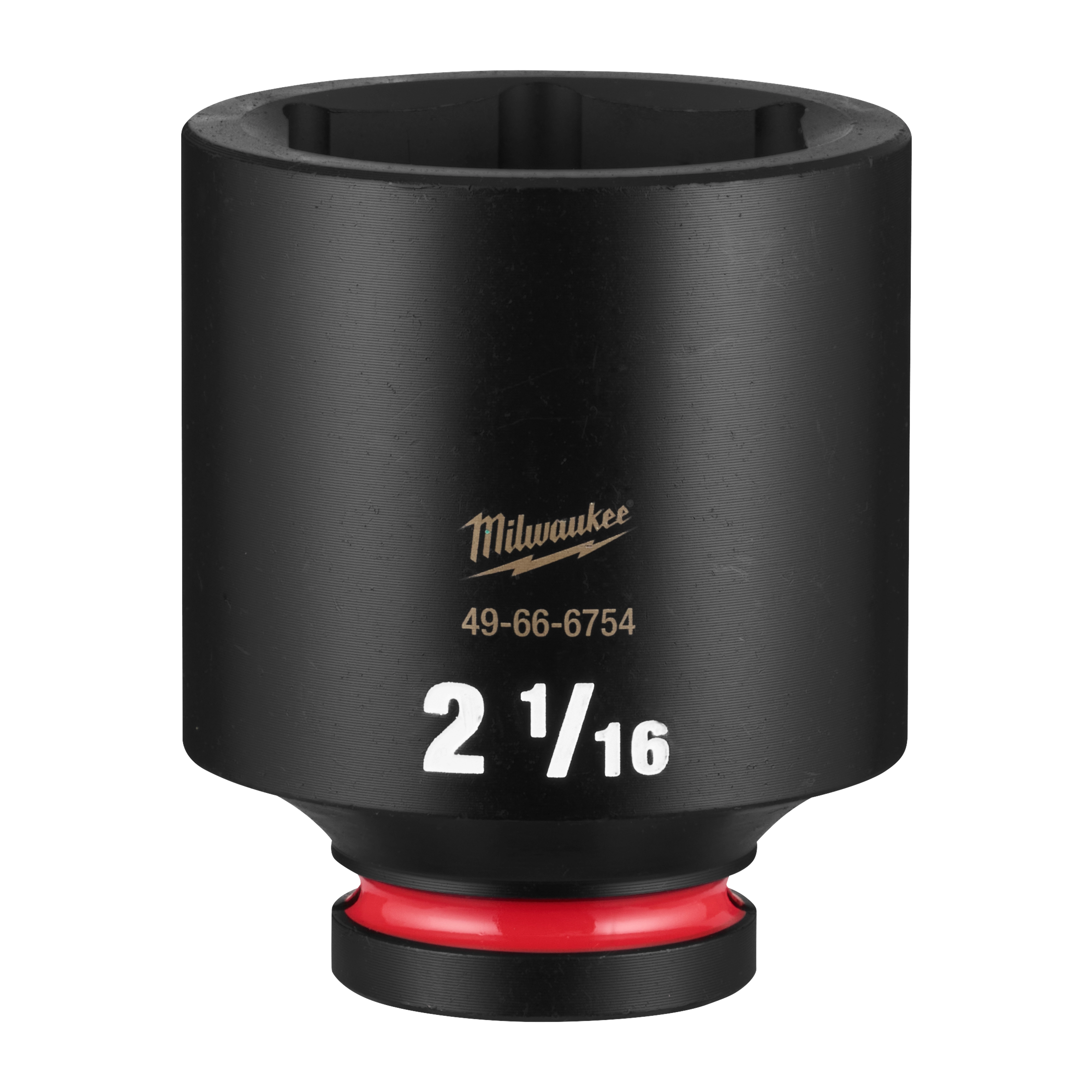SHOCKWAVE Impact Duty 3/4" Drive 2-1/16" Deep 6 Point Socket standing upright on a plain background.