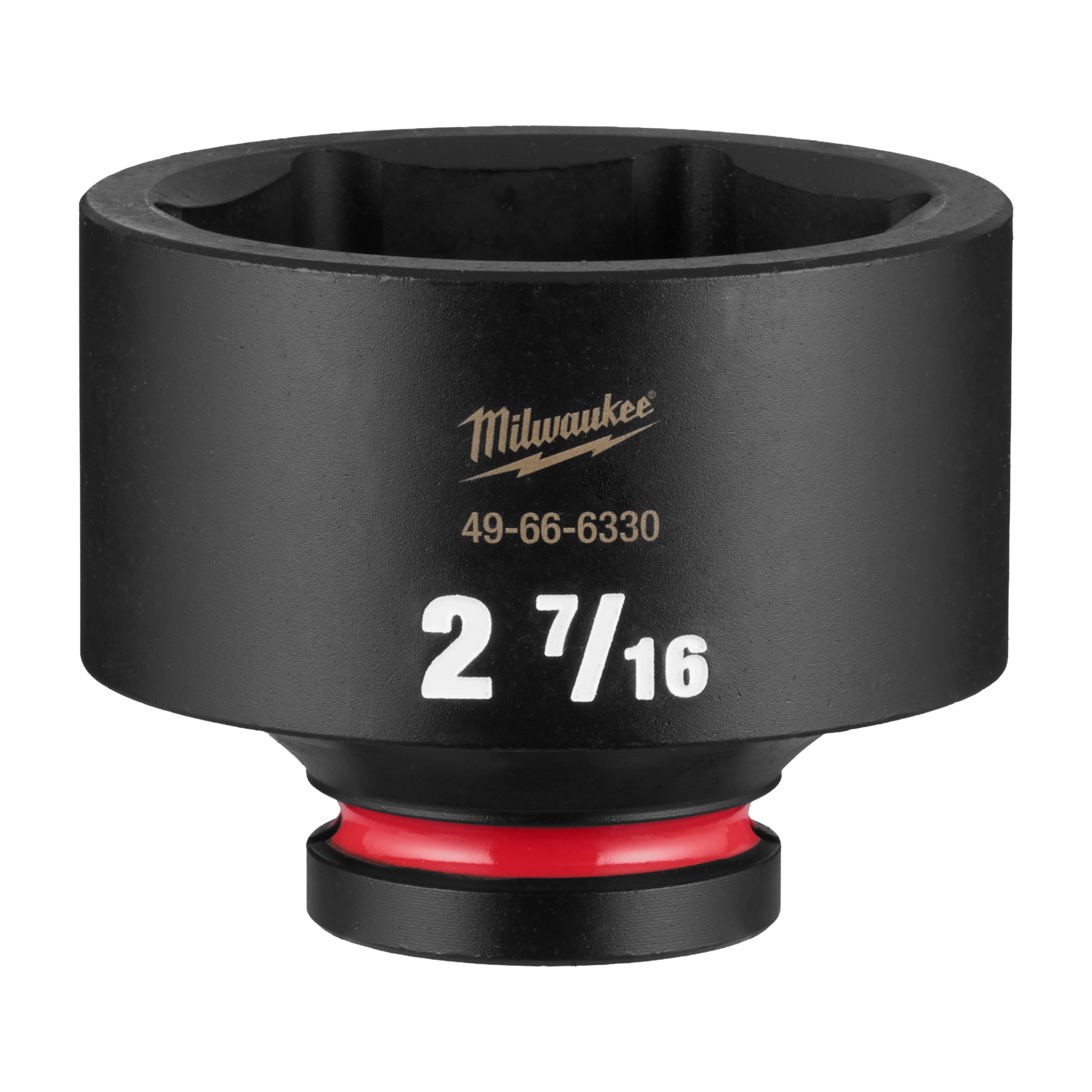 SHOCKWAVE Impact Duty 3/4" Drive 2-7/16" Standard 6 Point Socket standing upright on a plain background.