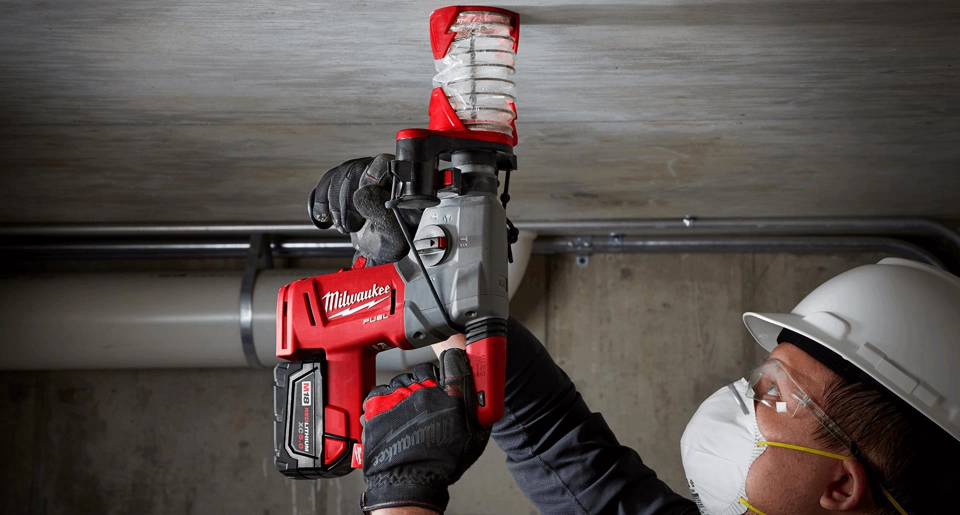 M18 Cordless and Corded SDS Plus Rotary Concrete Hammers | Milwaukee Tool