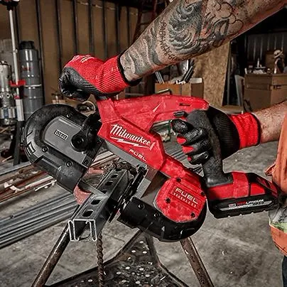 SALE MILWAUKEE 2829-22 - M18 FUEL COMPACT BANDSAW KIT - HO3.0AH 6 SALE MILWAUKEE 2829-22 - M18 FUEL COMPACT BANDSAW KIT - HO3.0AH -Wise Line Tools Sales Shop 2829 left image