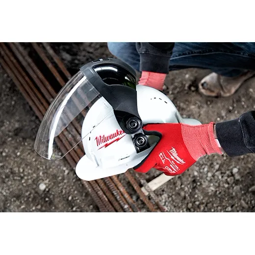 Full Brim Hard Hats with BOLT Accessories Milwaukee Tool