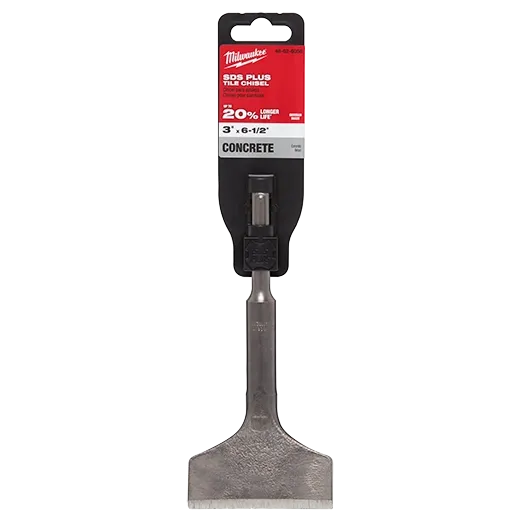 SDS PLUS Tile Chisel 3" X 6"
