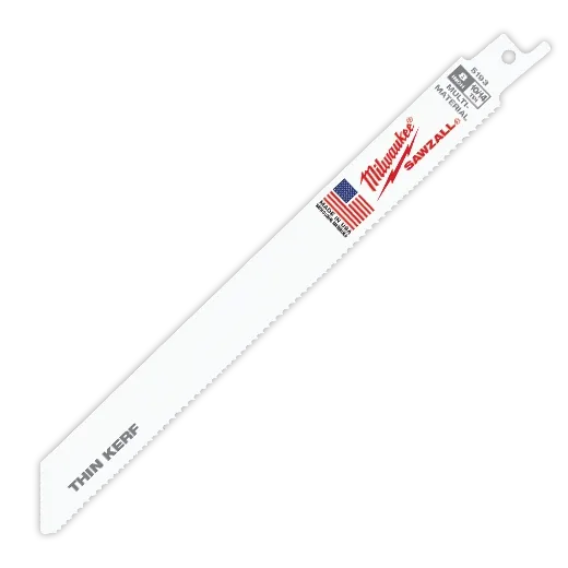 8" 10/14 TPI SAWZALL® Blades (5 Pk)