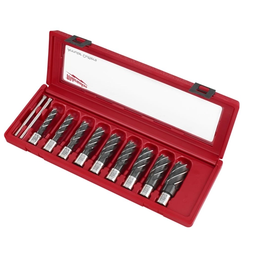 9PC Annular Cutter Set Milwaukee