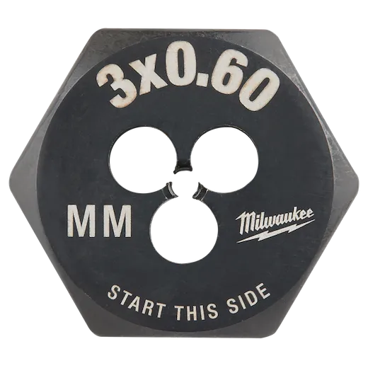 Metric 1" Hex Threading Dies Milwaukee Tool