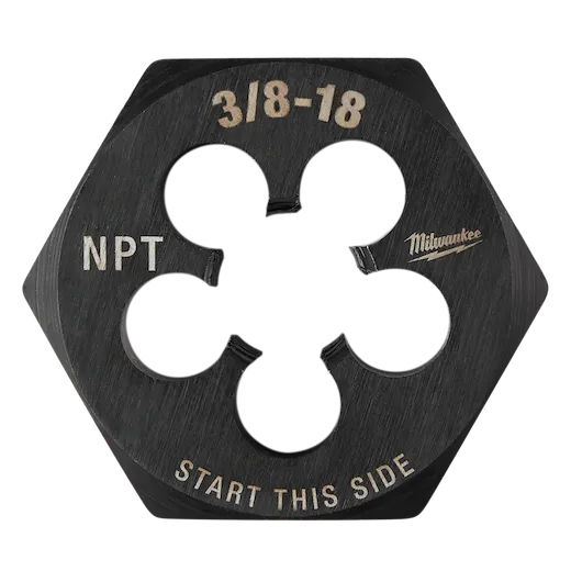 21/6" Hex Threading Dies Milwaukee Tool