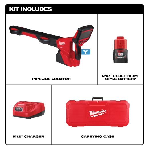 M12 Pipeline Locator Milwaukee Tool