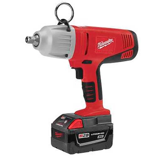 Milwaukee impact sales wrench with battery
