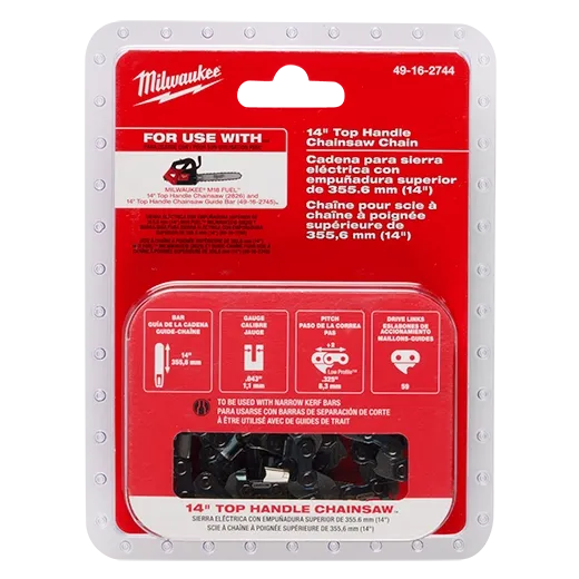 14" Top Handle Chainsaw Chain Milwaukee Tool
