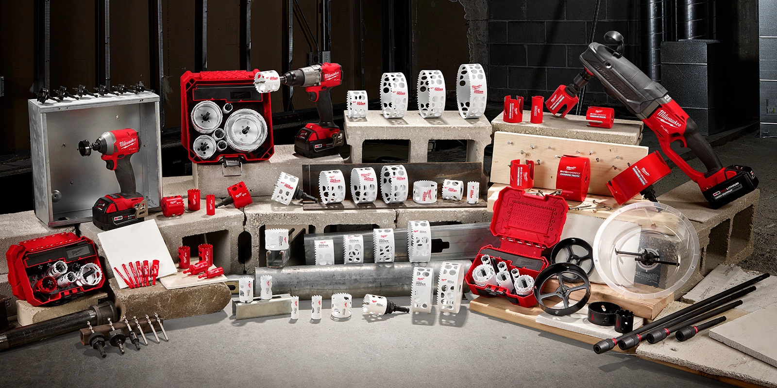 Masonry hole shop saw kit