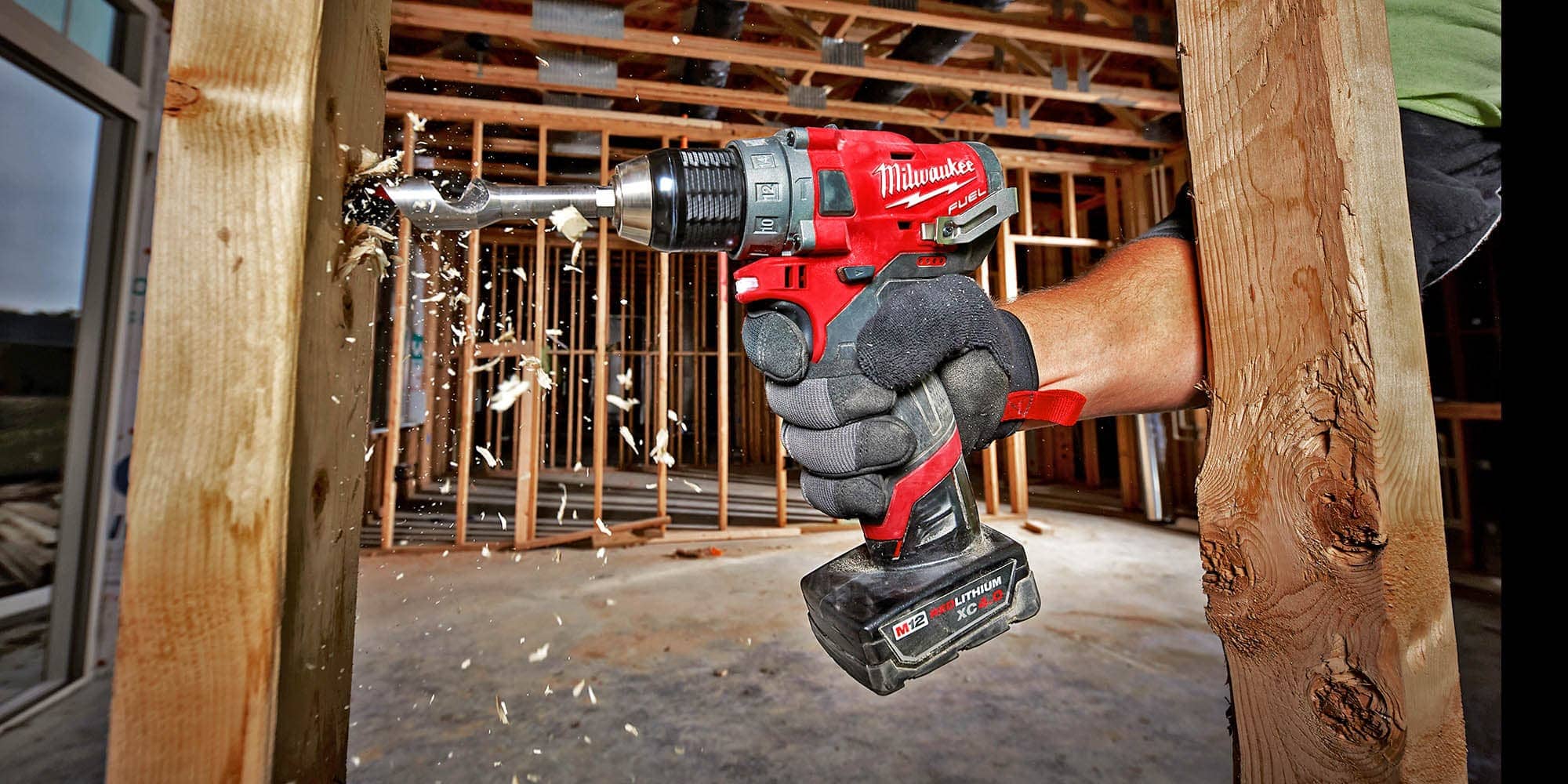Drilling Milwaukee Tool