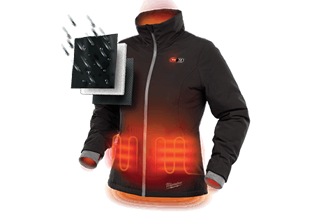 Milwaukee veste chauffante femme hotsell
