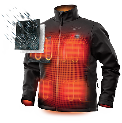 manteau chauffant milwaukee