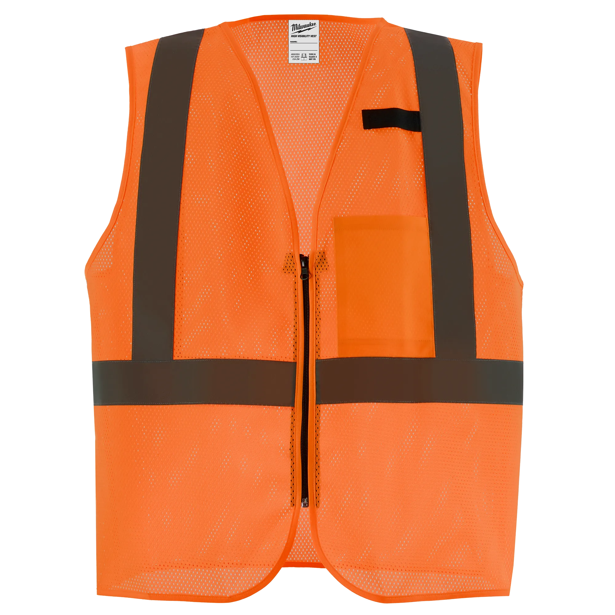 Gilet De Sécurité Haute Visibilité Milwaukee Orange | Taille S/M | Neuf